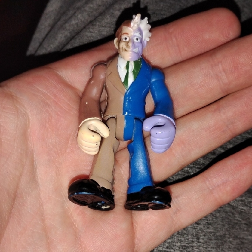 Batman figure (s09) Two Face DC Comics imaginext figure